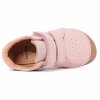 Trzewiki D.D.STEP BAREFOOT S063-61983DL Baby Pink na rzepy